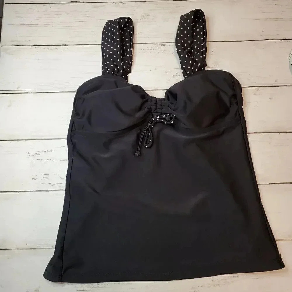 Xhilaration Black Tankini